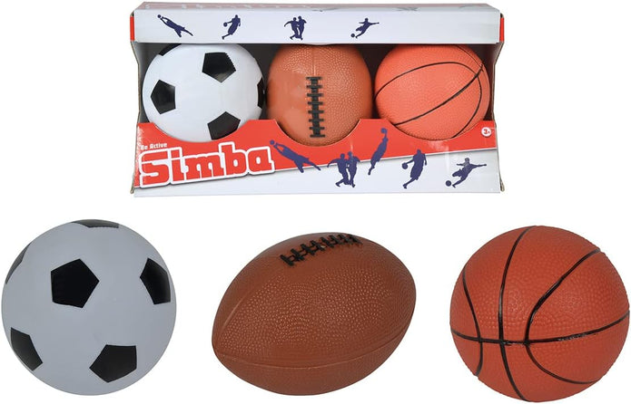 Simba toys-SIMBA - BALL SET 3 PCS.