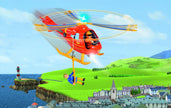 Simba toys-Sam Helicopter Wallaby incl. Figure