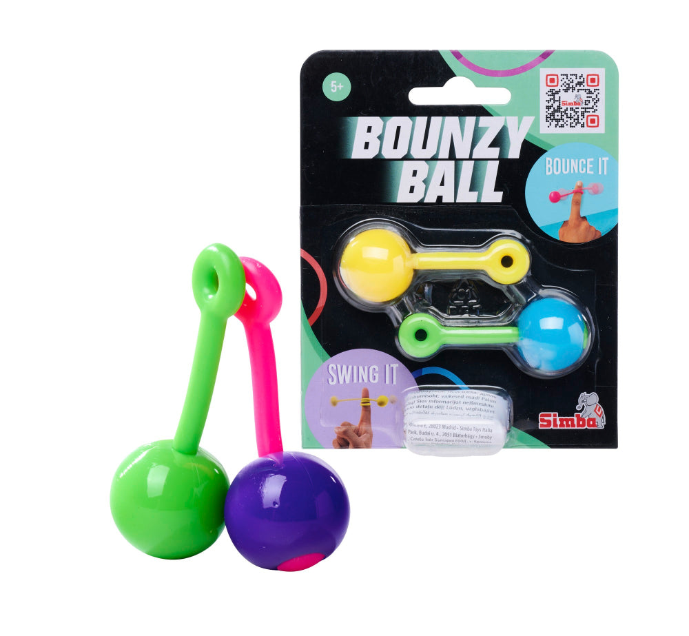 Simba toys- WOT BounzyballDouble Pack, 3-ass.