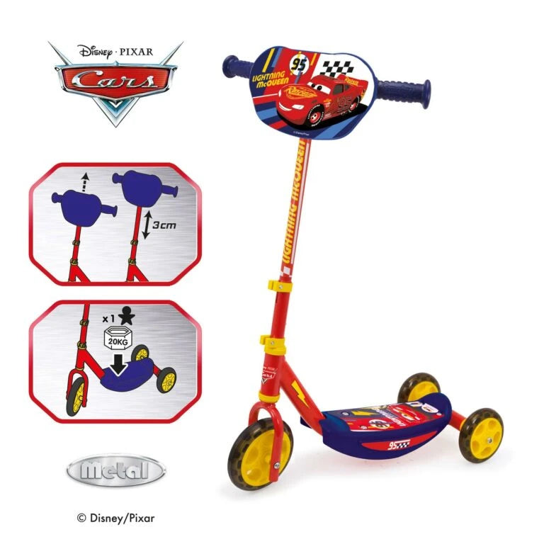 Smoby CARS 3W SCOOTER