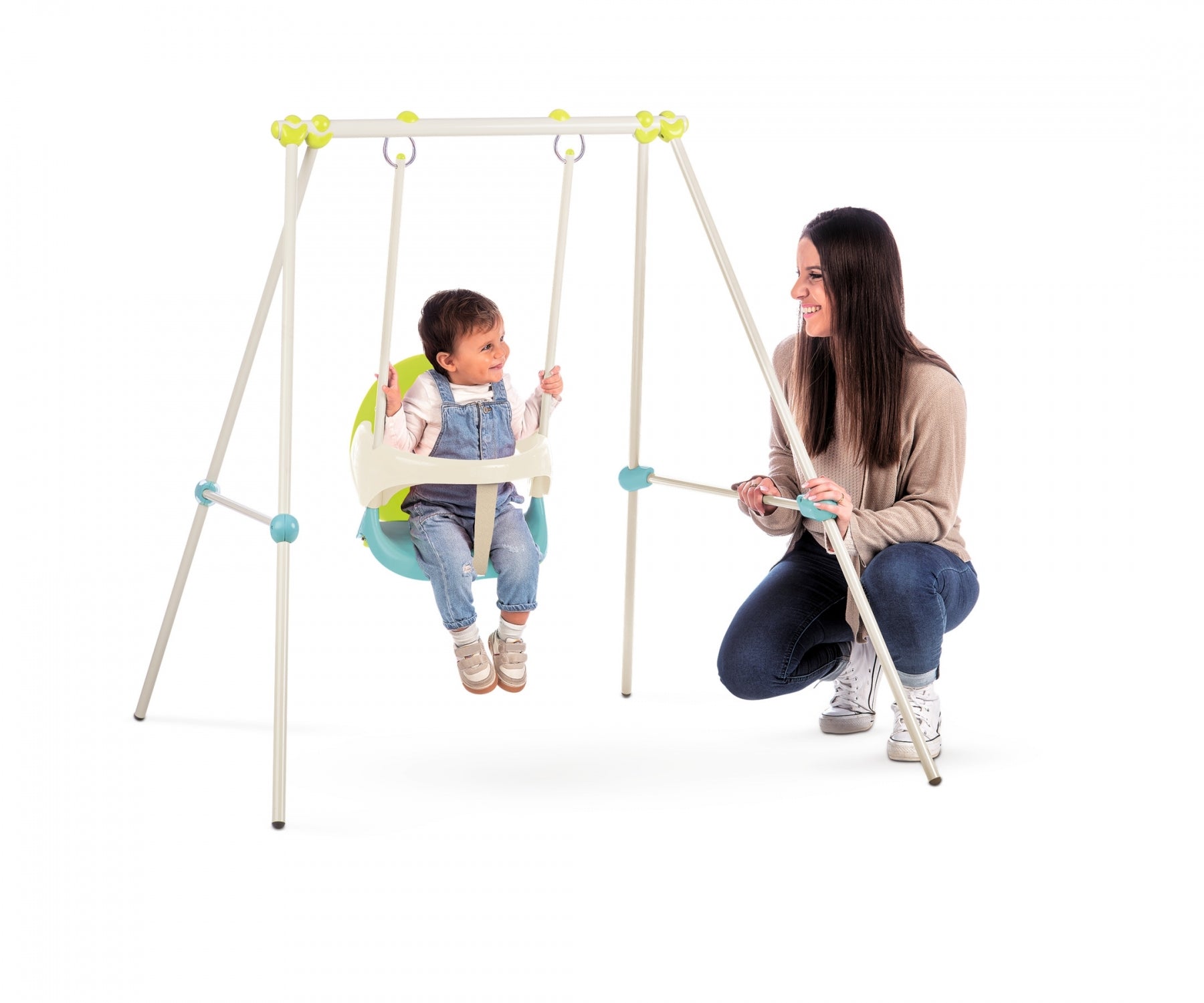 Smoby Life Metal Baby Swing H118
