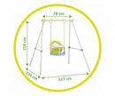 Smoby Life Metal Baby Swing H118