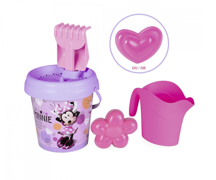 Smoby Minnie sand bucket set with watering can