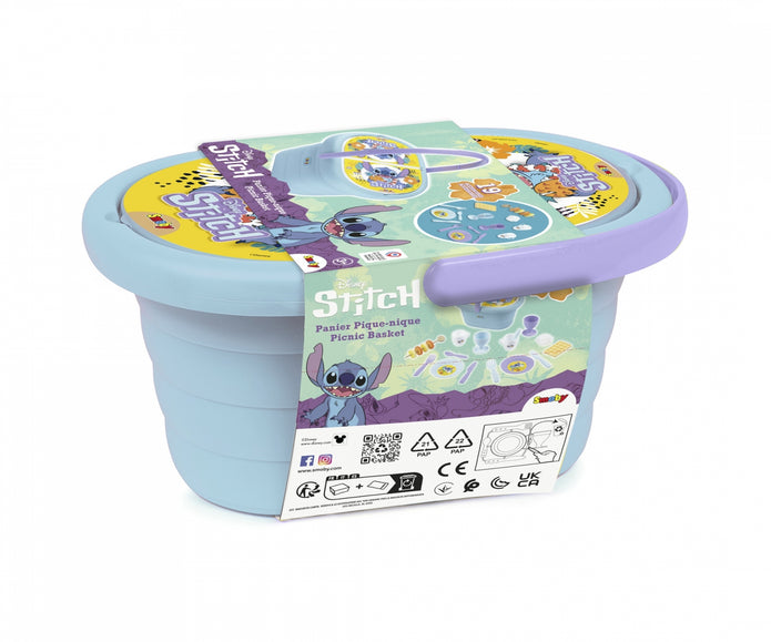 Smoby Stitch picnic basket pink
