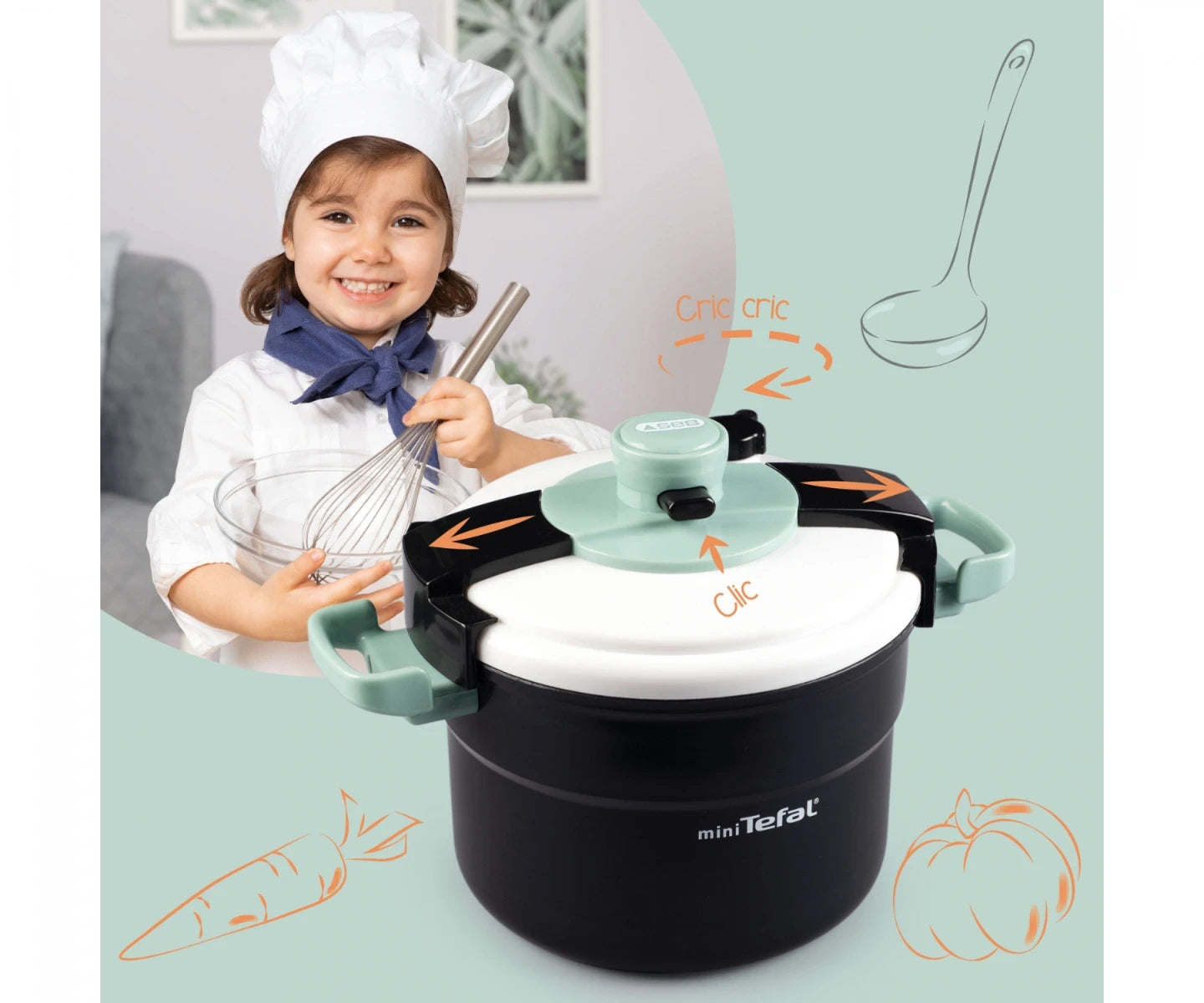 Smoby TEFAL CLIPSO PRESSURE COOKER