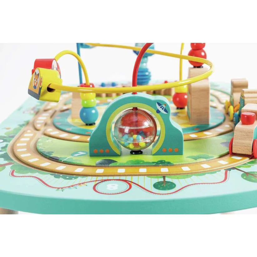 Hape Twisting Railway MazeTable
