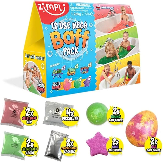 Zimpli Kids Gelli Baff Mega Pack