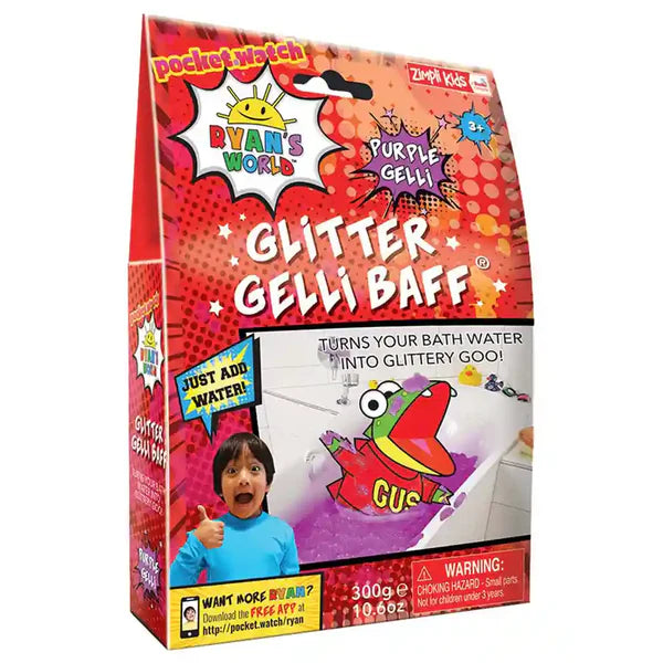 Zimpli Kids Gelli Baff Ryan's World - Purple 300g