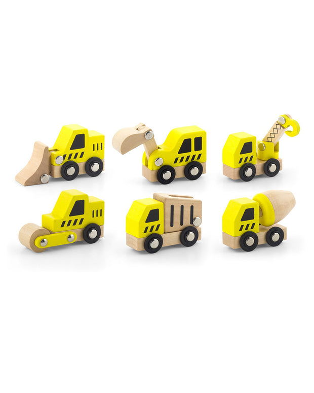 Viga Construction Vehicles – 6pcs