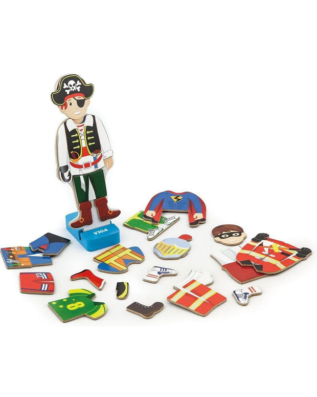 Viga Magnetic Dress Up , Boys