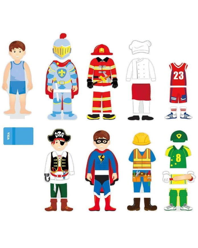 Viga Magnetic Dress Up , Boys