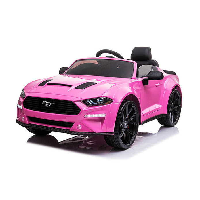Licensed Ford Mustang SX 12V Electric Ride On Car (Pink) aleemaz.com