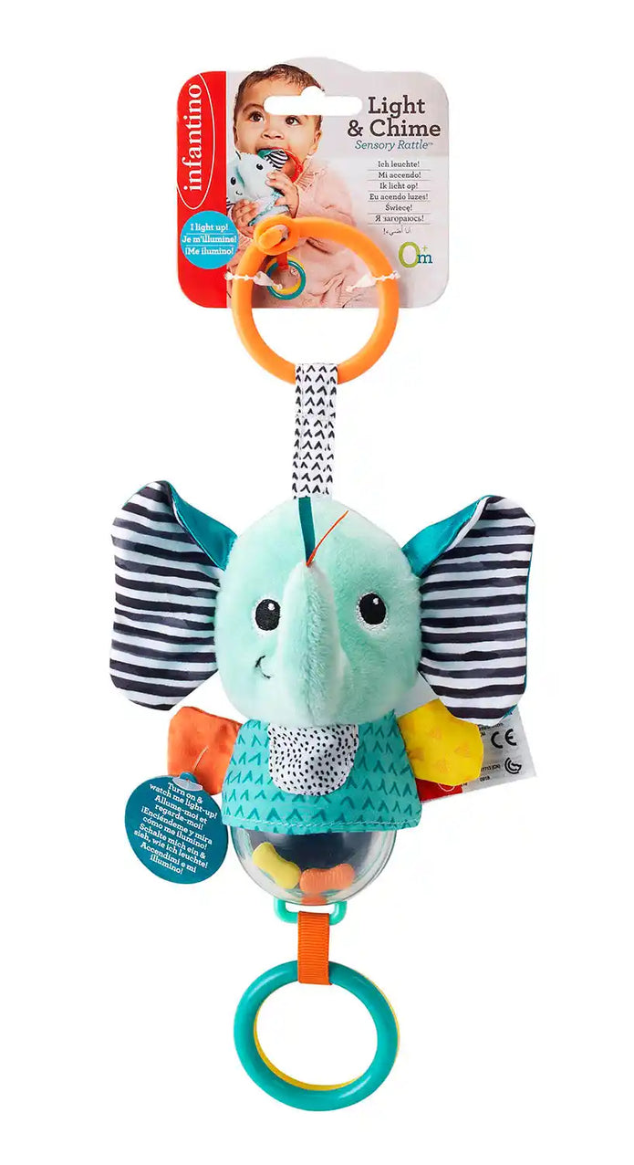 infantino-Light Chime Sensory Rattle