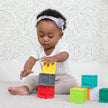 infantino-Squeeze & Stack Block Set - 8 Pcs