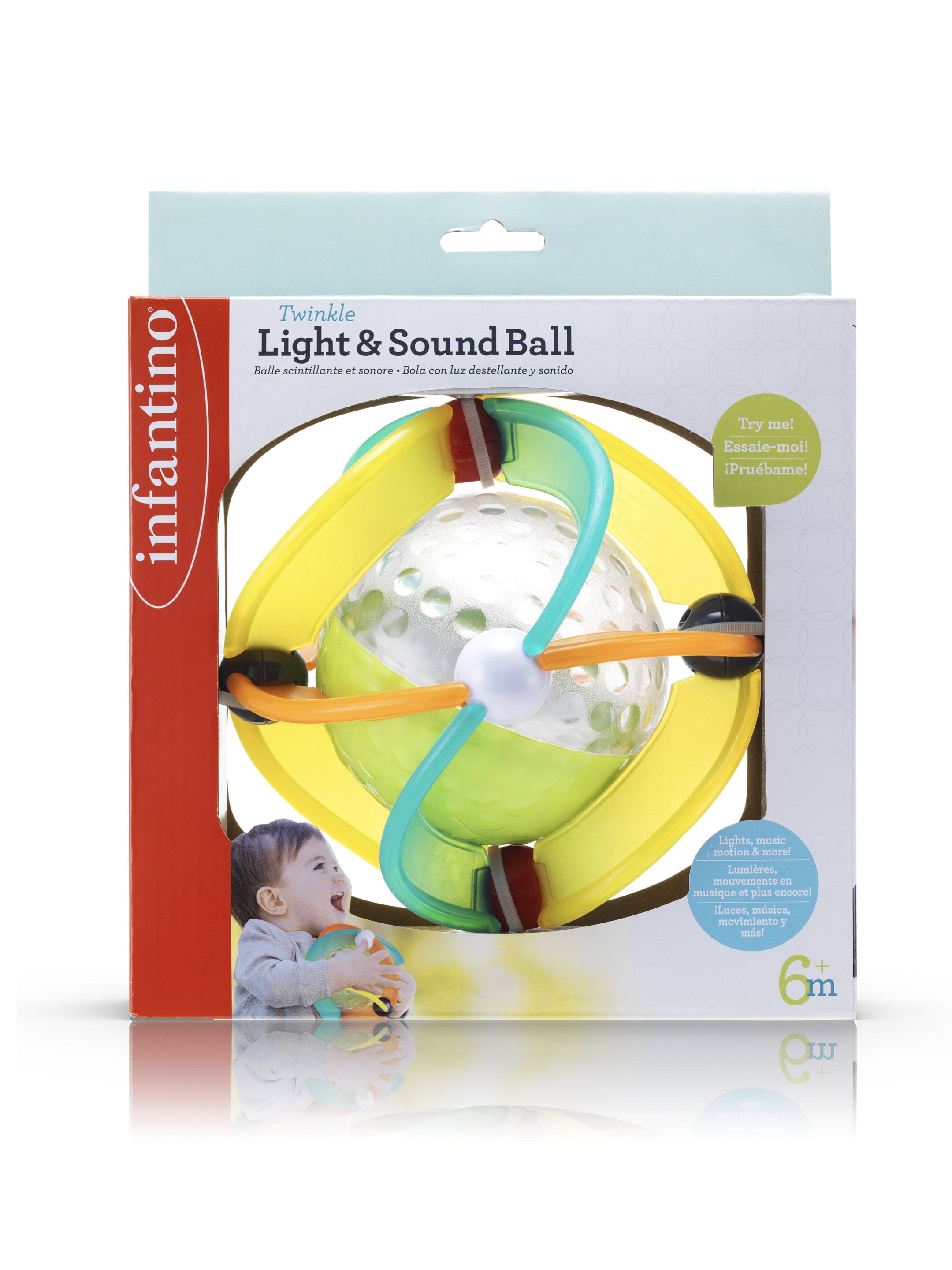 infantino-Twinkle Light & Sound Ball