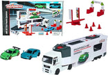 Majorette MAN TGX Truck Porsche Experience+ 2 cars