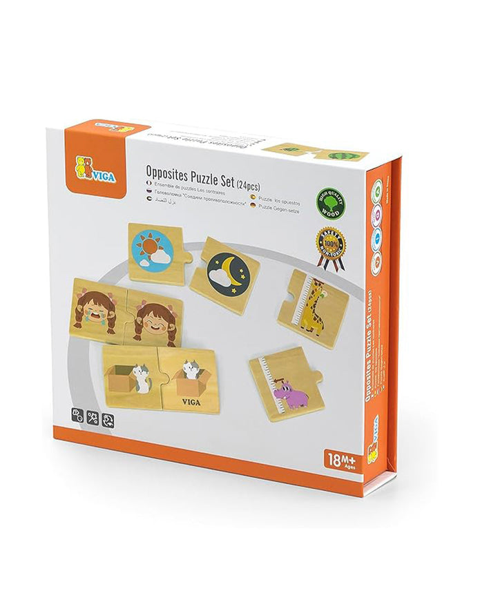 Viga Opposites Puzzle Set