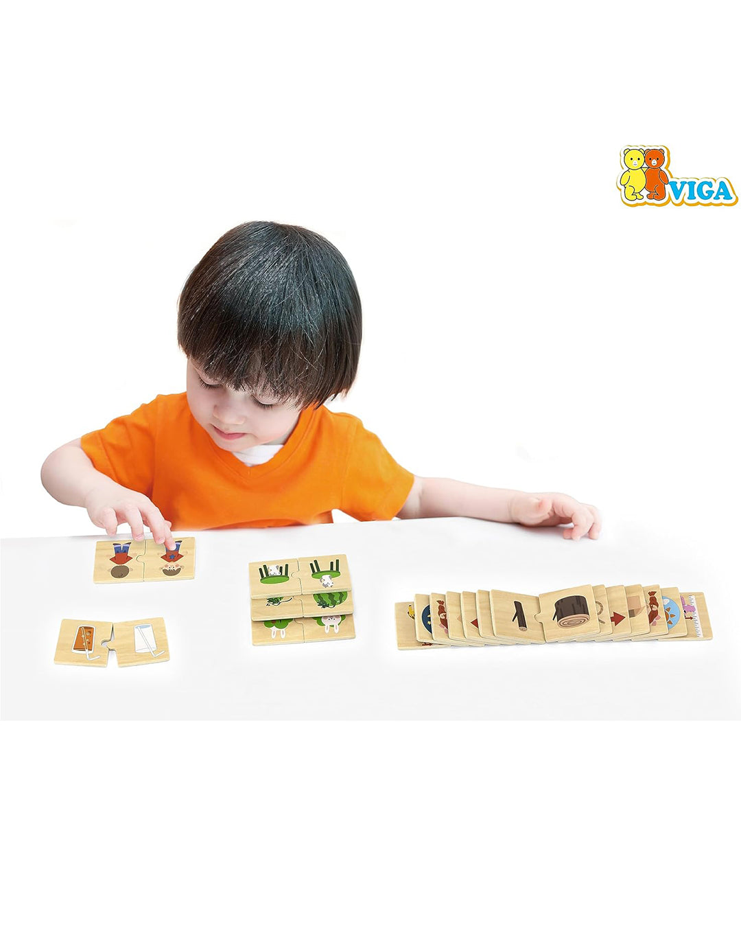 Viga Opposites Puzzle Set