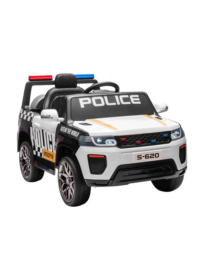Police ride on car aleemaz.com 