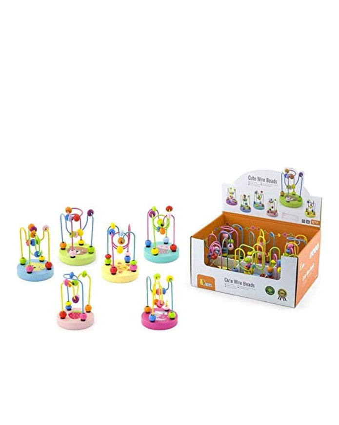 Viga Cute Wire Beads Toys, Multicolor