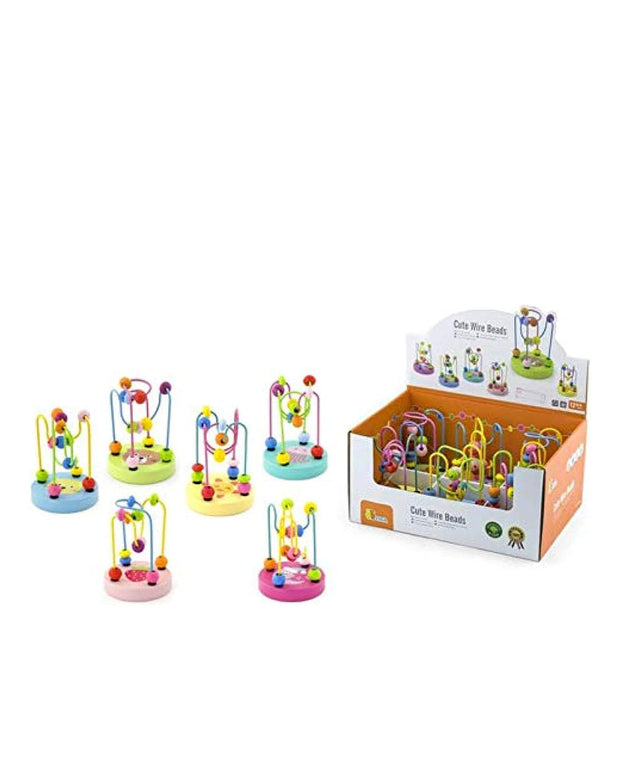 Viga Cute Wire Beads Toys, Multicolor