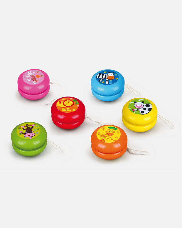 Wooden Yoyo 12Pcs/display - Viga